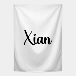 Xian, Typography Name Tapestry