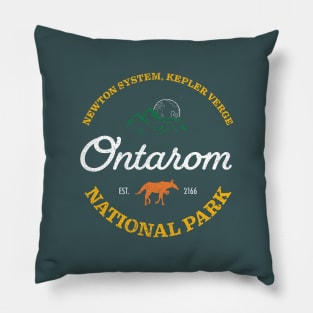 Ontarom National Park - full color Pillow