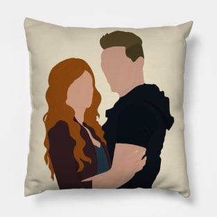 Clary and Jace - Shadowhunters Pillow