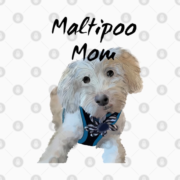 Maltipoo mom by byEstherReid