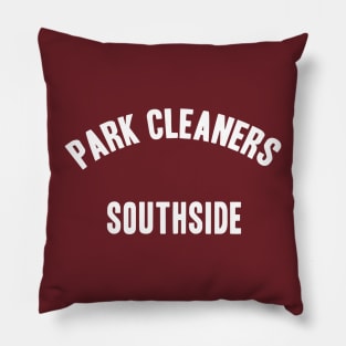 Park Cleaners Donnie's Bowling Team Uniform Pillow