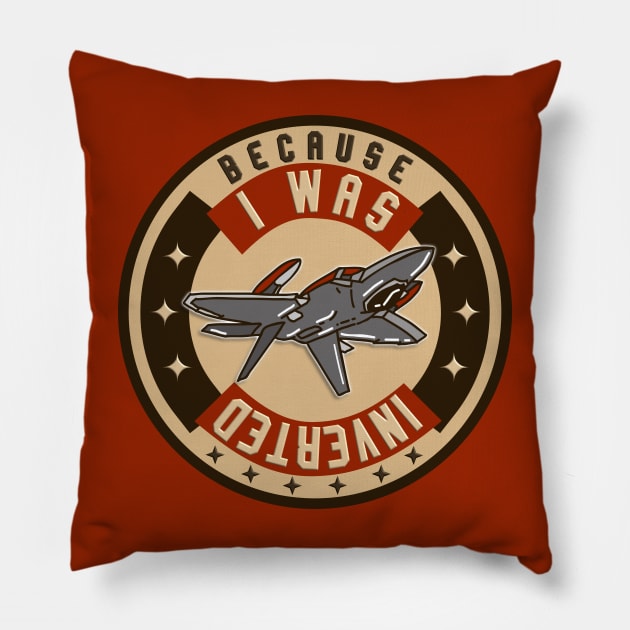 Because I was inverted Pillow by Blended Designs