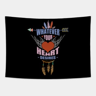 Heart Desires - Burning Man Inspired Tapestry