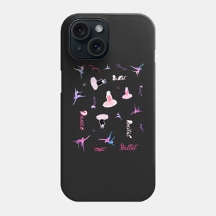 Watercolor Ballerina Sticker Dancer Pack Phone Case