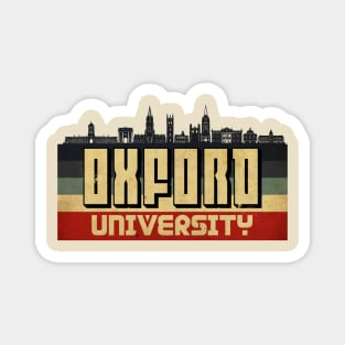 Oxford University Vintage Magnet