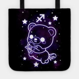 Sagittarius kawaii zodiac sign Tote