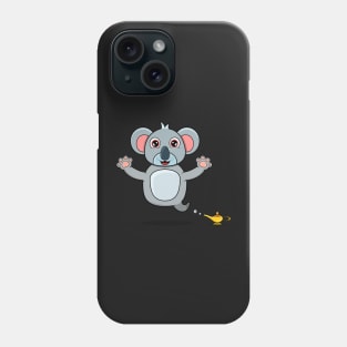 Cute Koala Ghost and Flying Phone Case