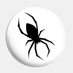 Black spider Pin