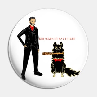 negan and dog Pin