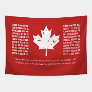 O, Canada (reversed) Tapestry