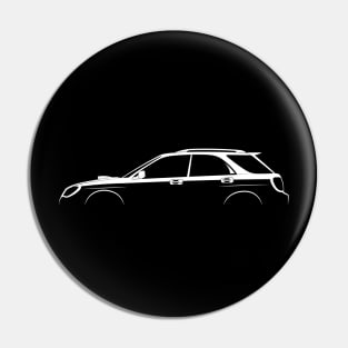 Subaru Impreza WRX Wagon (GG 2005) Silhouette Pin