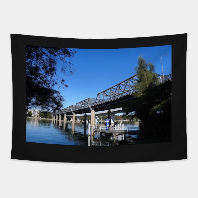 Iron Cove Bridge Tapestry by kirstybush