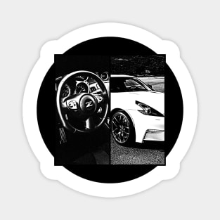 NISSAN 370Z NISMO Black 'N White 5 Magnet