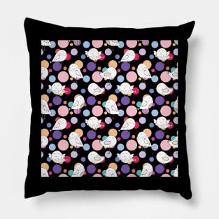 everybirdy golder birds pattern everybi Pillow