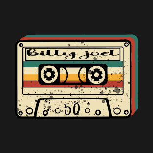 retro cassette style billy joel T-Shirt