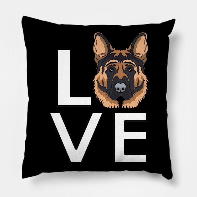 Love Shepherd Pillow by nickbeta