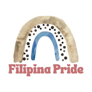 Filipina Pride Pinay rainbow T-Shirt