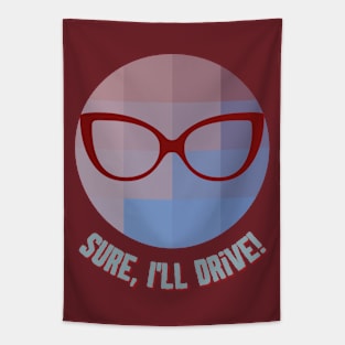 GLASSES - I'LL DRIVE! - Funny Glasses -SEIKA by FP Tapestry
