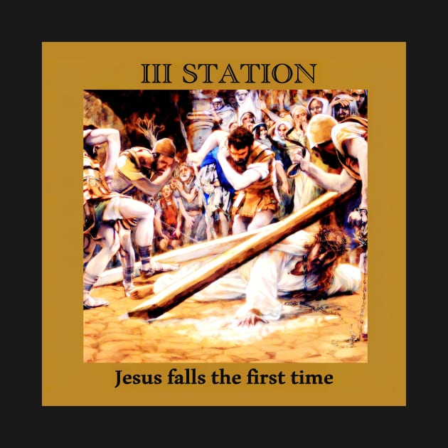 Stations of the Cross -  Via Crucis #3 of 15 by hispanicworld