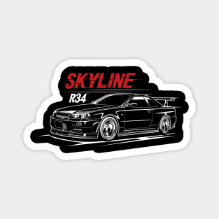 Skyline R34 Magnet