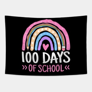 100 Days Of School Teacher Kids 100Th Day Of School Tapestry