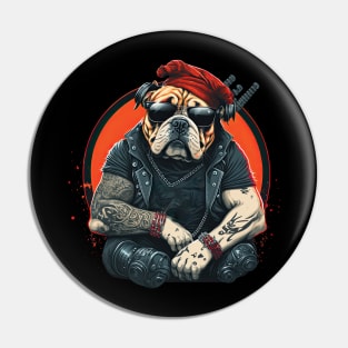 Bulldog Rocker Pin