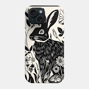 Easter Rabbit Flowers Nature Bunny Lovers Phone Case