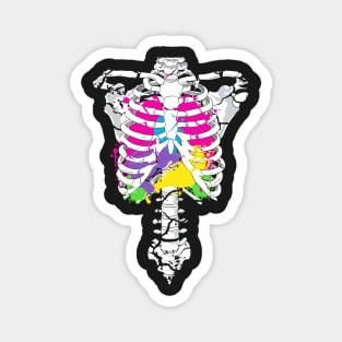 bones (art) Halloween costume Magnet