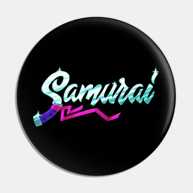 Samurai Sword Pin by robinartfx