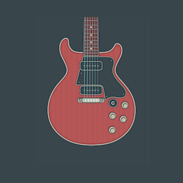 Cherry Special Double Cut Guitar by milhad