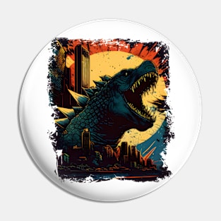 The Godzilla under Sun off Kanagawa - Gojira Pin