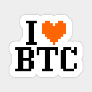 I Love Bitcoin Magnet