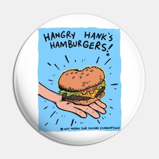 Hangry Hank Hamburgers Pin