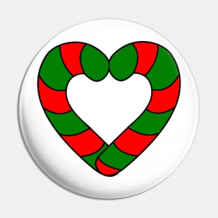 I <3 Christmas Pin