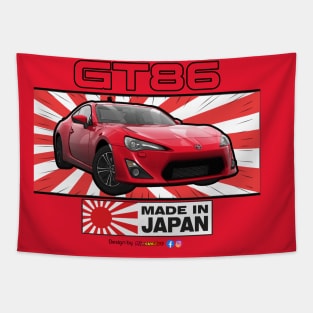 Toyota GT86 Red Tapestry