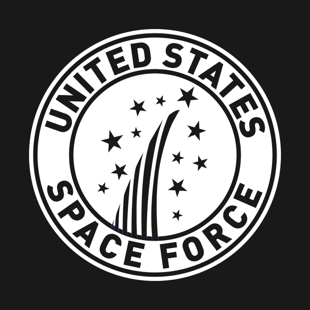 United States Space Force Badge Design by DesignbyDarryl