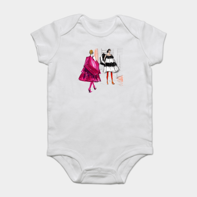 balenciaga baby onesie