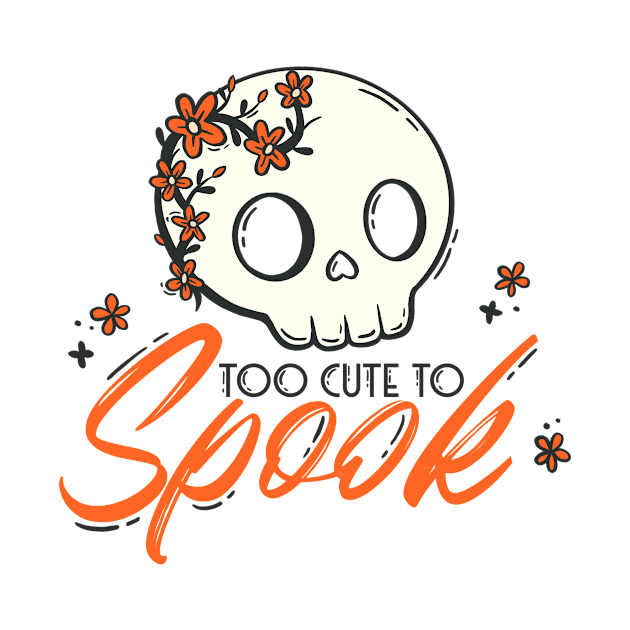 Too Cute to Spook - A Sweet Halloween Delight by JBeasleyDesigns