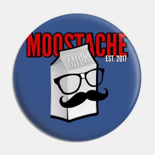 Moostache Gallon size Pin