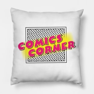 Comics Corner Pillow