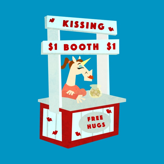 Kissing Booth Unicorn by Thatssounicorny