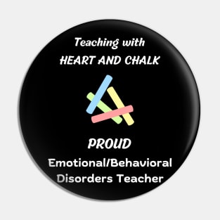 emotional disorder teacher and behavioral disorder teacher gift appreciation design Pin