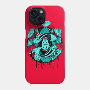 Turqred Mystic Pisces Motion Phone Case