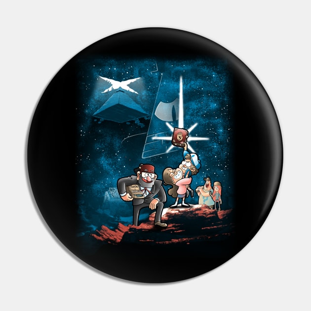 Gravity wars Pin by Cromanart