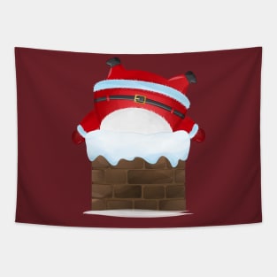 Cute santa claus for christmas day Tapestry