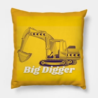 Big Digger Pillow