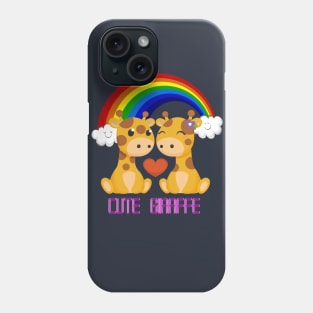 Cute Animal Giraffe Design Phone Case