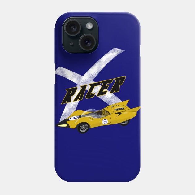 Racer X - Distressed Phone Case by DistractedGeek