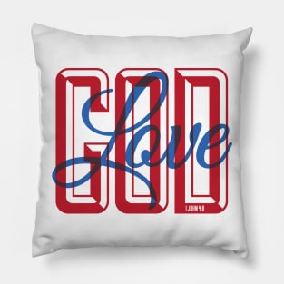 God is Love Pillow