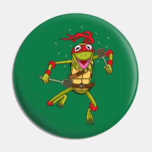 Teenage Mutant Ninja Frog Pin